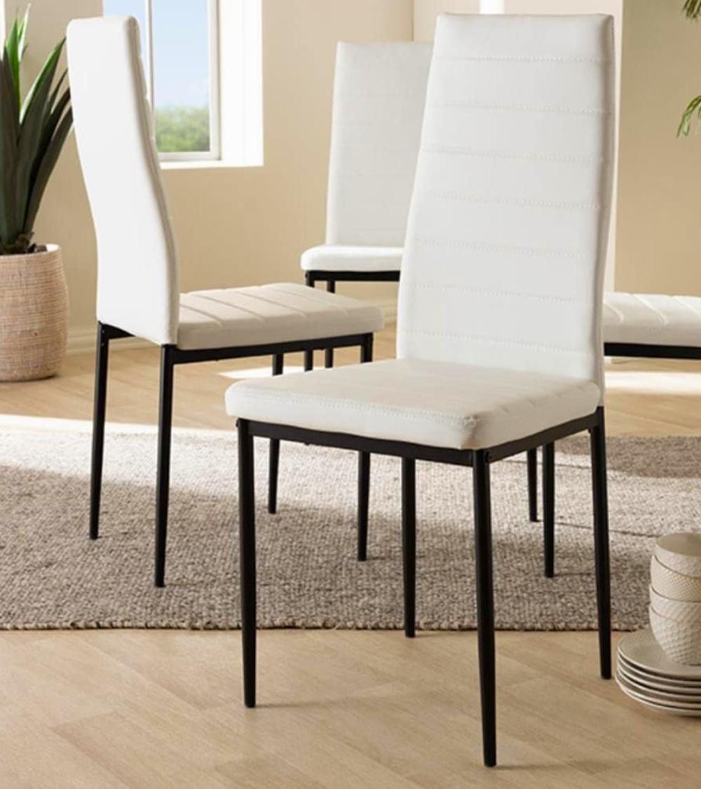 Pack 4 sillas tapizadas LEIDEN