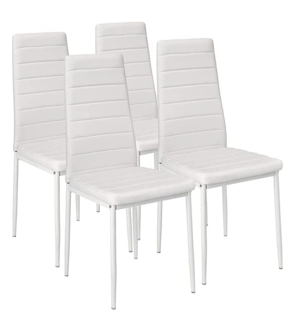 Pack 4 sillas tapizadas LEIDEN