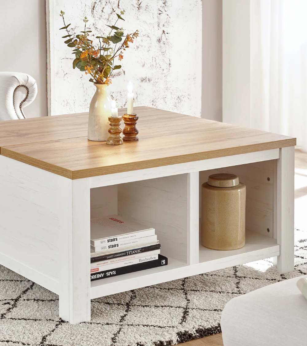 Mesa centro con almacenaje MARKLE