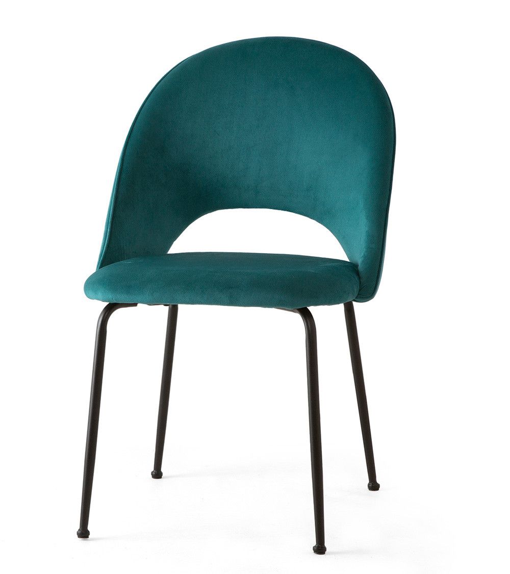 Pack 4 sillas terciopelo CECILE