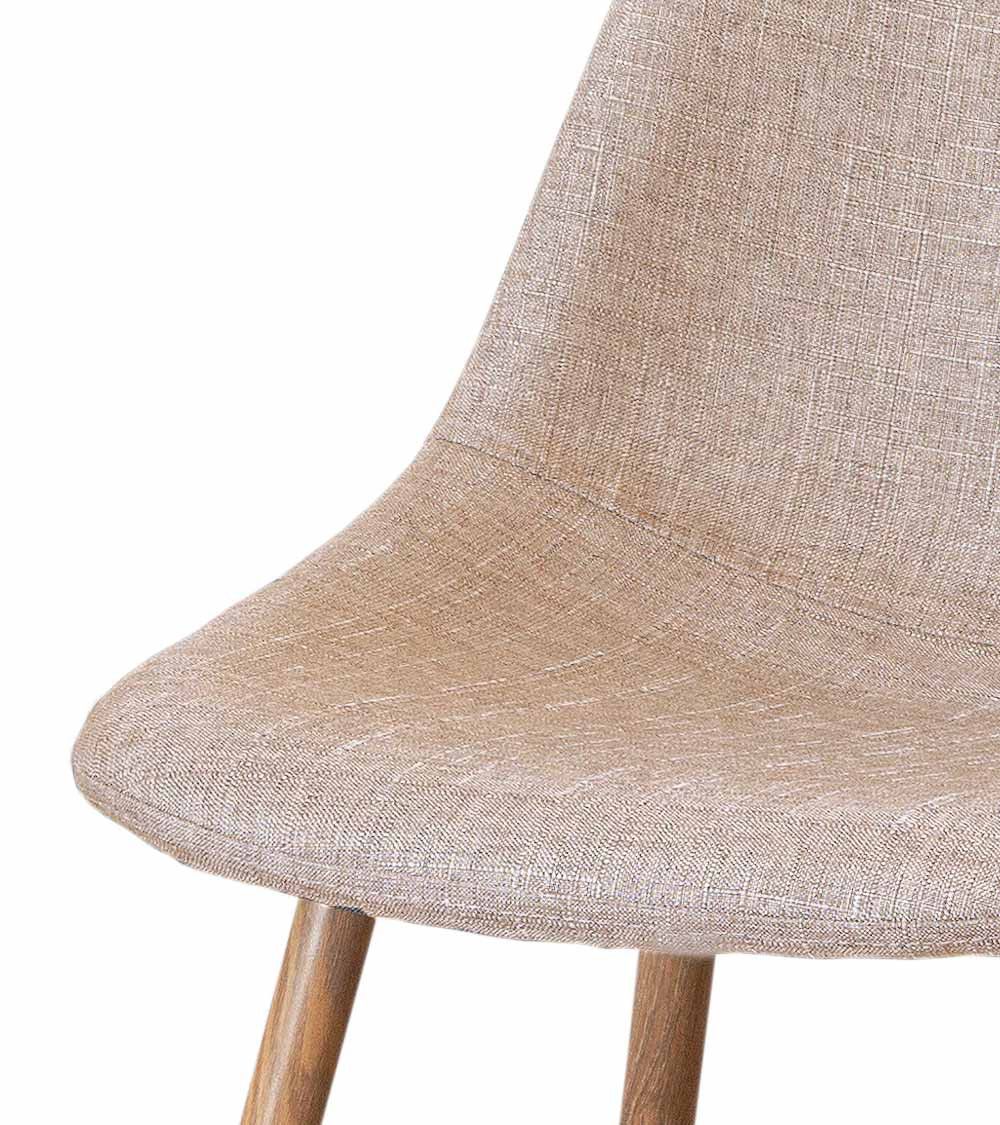 Pack de 4 sillas KOS, estilo nórdico