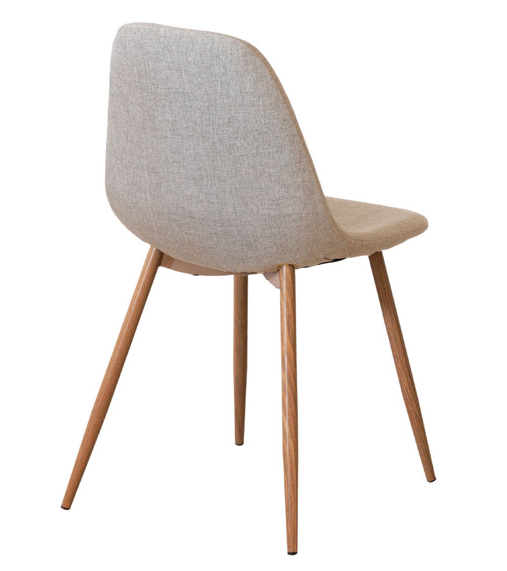 Pack de 4 sillas KOS, estilo nórdico