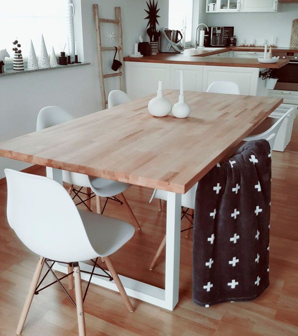 Mesa comedor extensible industrial DAREK