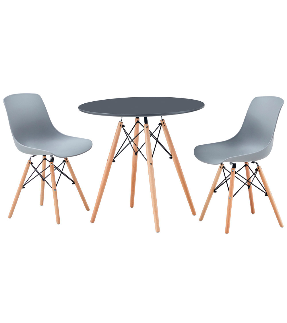 Mesa comedor redonda NÓRDICA