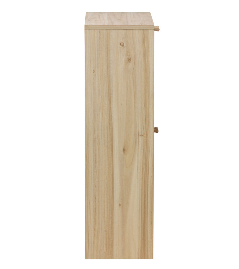 Mueble zapatero de ratán CAMILE